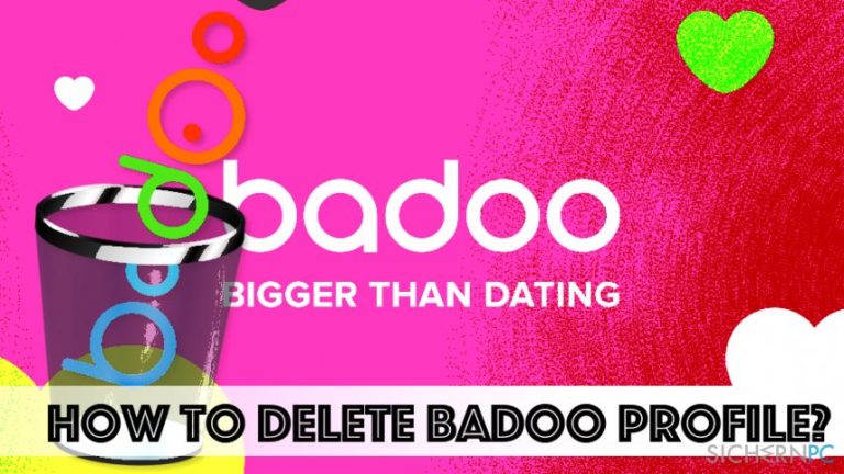 Anleitung für das Löschen des Badoo-Profils