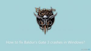Wie behebt man Abstürze von Baldur's Gate 3 in Windows?