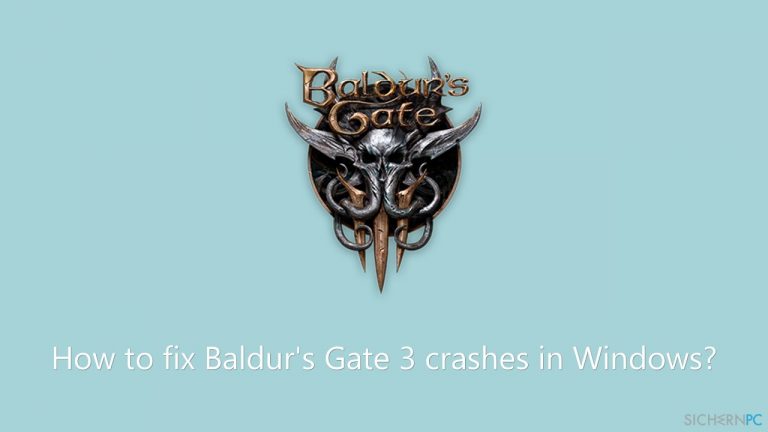 Wie behebt man Abstürze von Baldur’s Gate 3 in Windows?