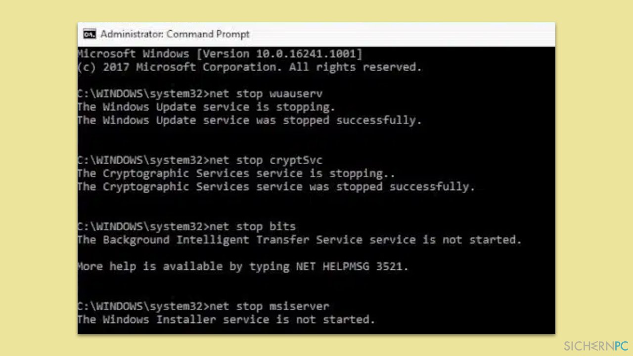 Wie behebt man ein Fehlschlagen der Installation von KB5030211 unter Windows 10?