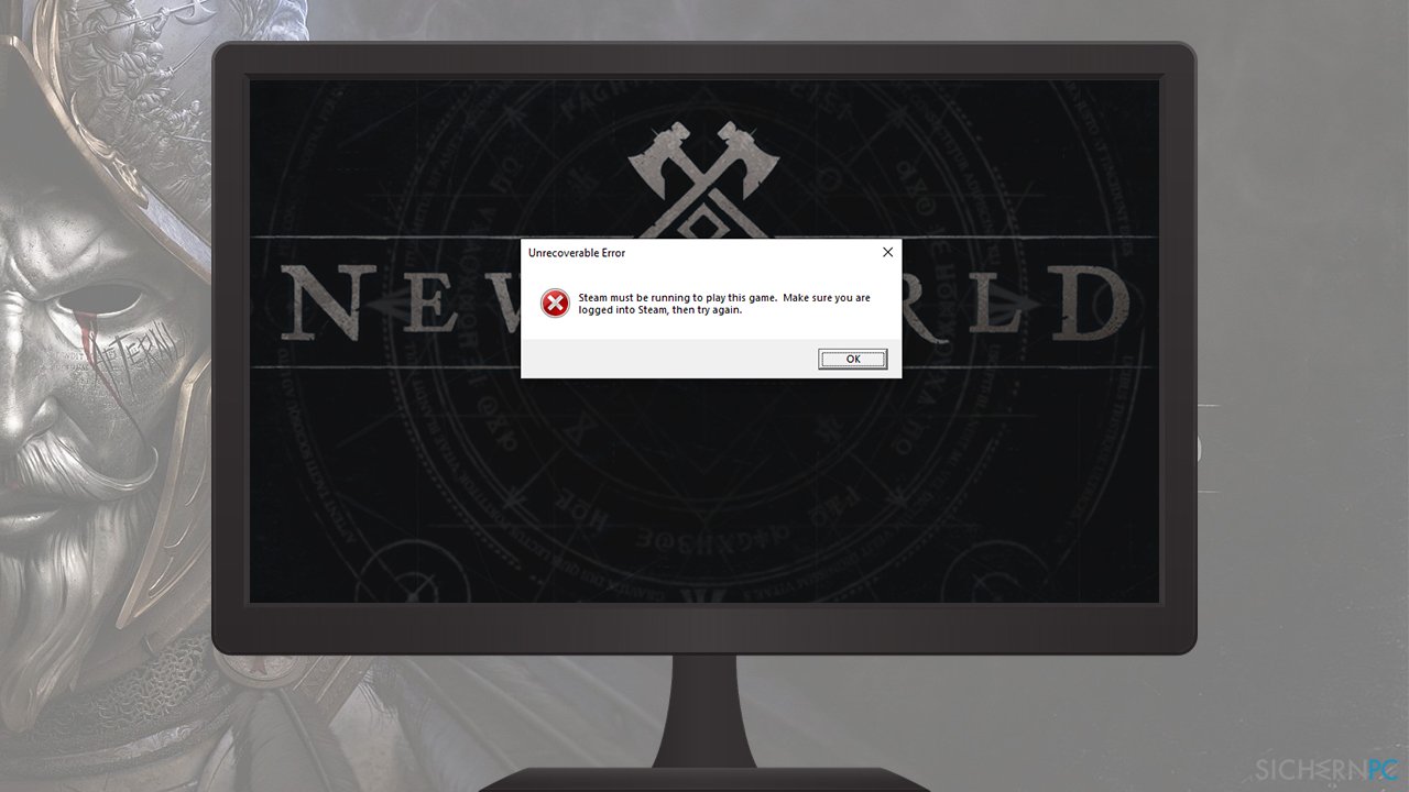 How to fix Unable to launch the game: Unrecoverable Error in New World?