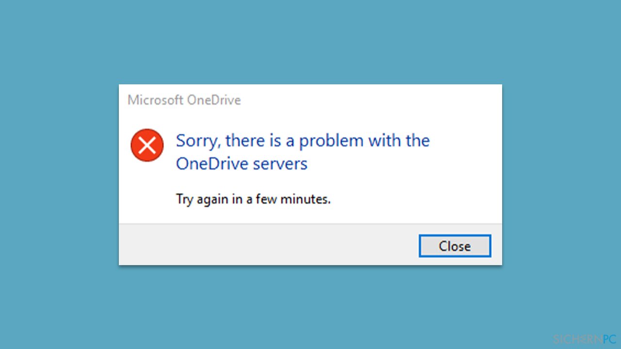 Wie behebt man in Windows den Fehler 0x8004def5 „Bei den OneDrive-Servern ist leider ein Problem aufgetreten“?