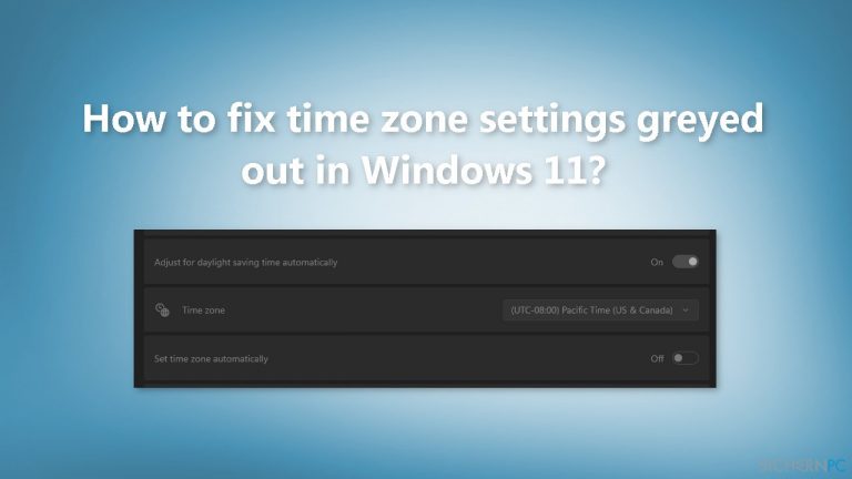 Wie behebt man, dass in Windows 10 die Zeitzoneneinstellungen ausgegraut sind?