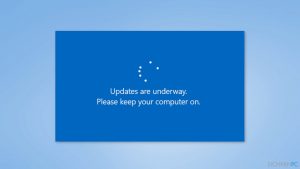 Wie behebt man, dass Windows während des Vorgangs "Updates werden verarbeitet" hängen bleibt?