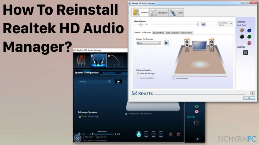 Realtek hq audio drivers sound blaster