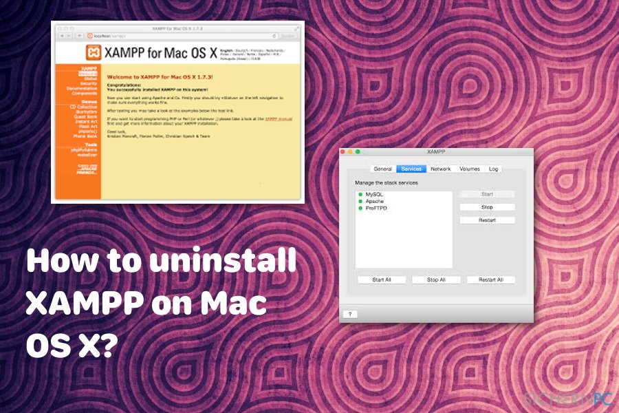 How to uninstall XAMPP on Mac OS X?